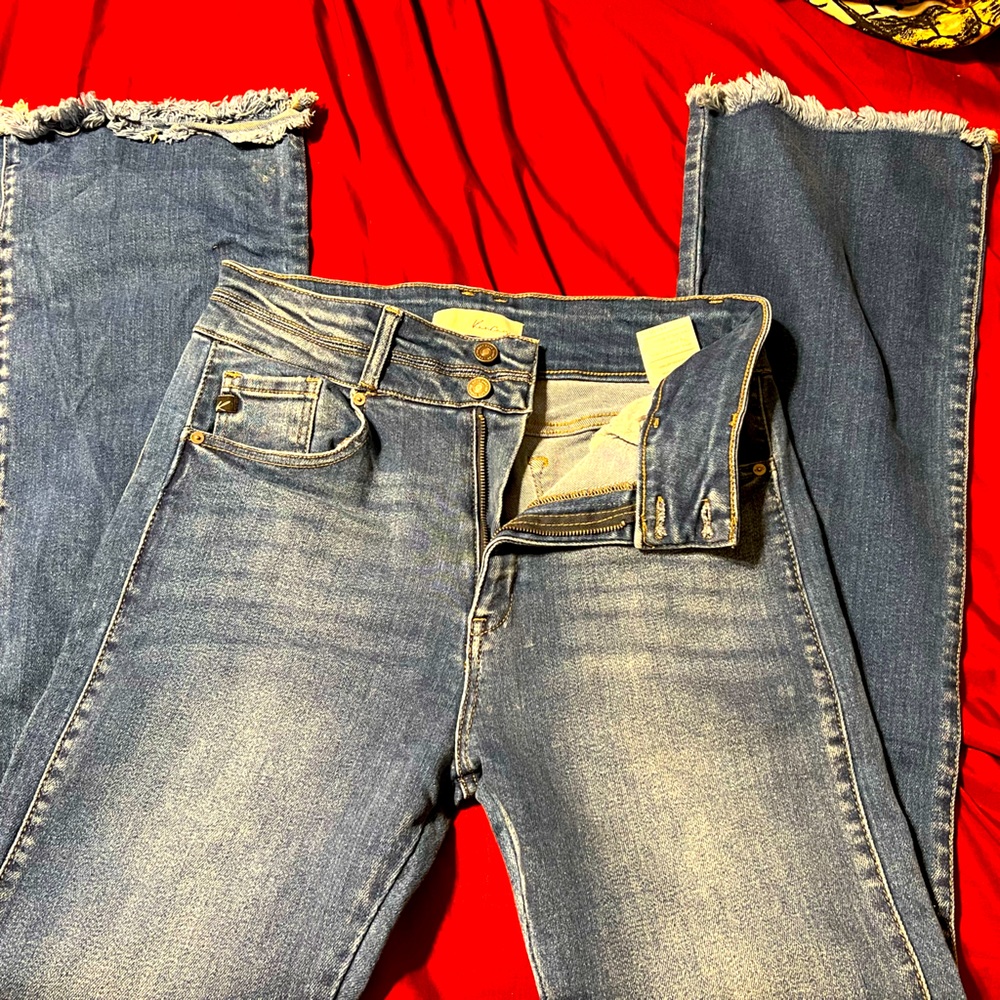 KanCan Bootcut, High waisted, Double button